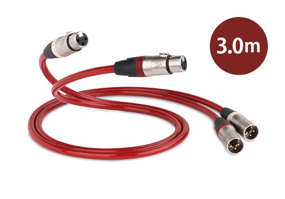 QED - Reference XLR40 Analogue/1.0m（XLR・ペア）《e》【在庫有り